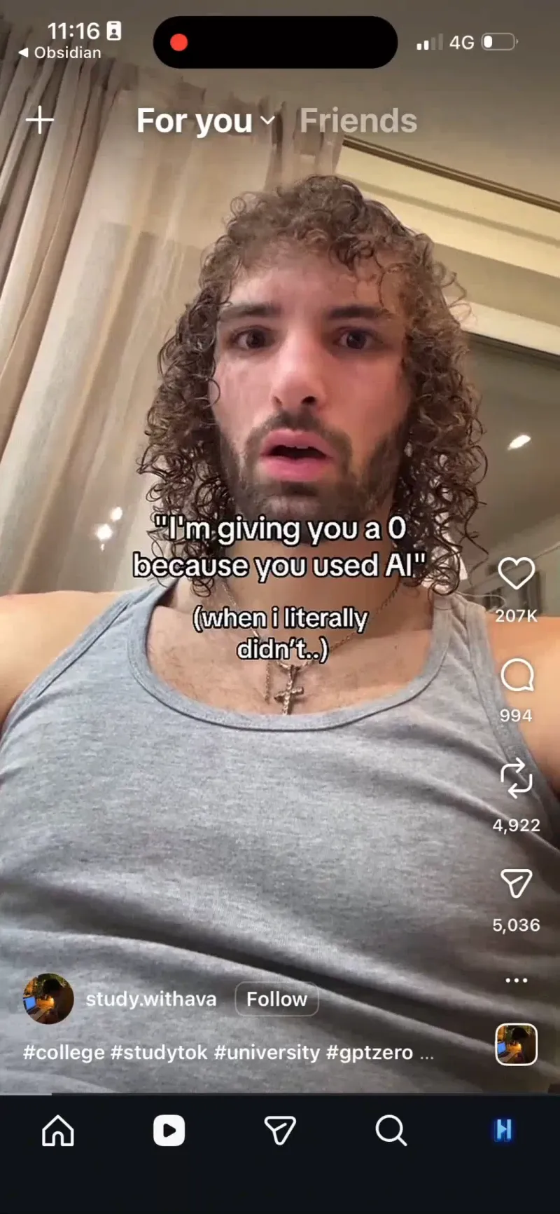 Real DansUGC creator reaction clip 3