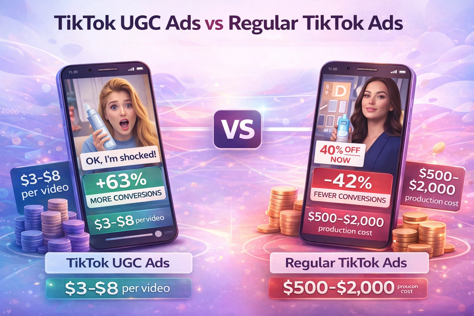 TikTok UGC Ads vs Regular TikTok Ads: Which Performs Better?