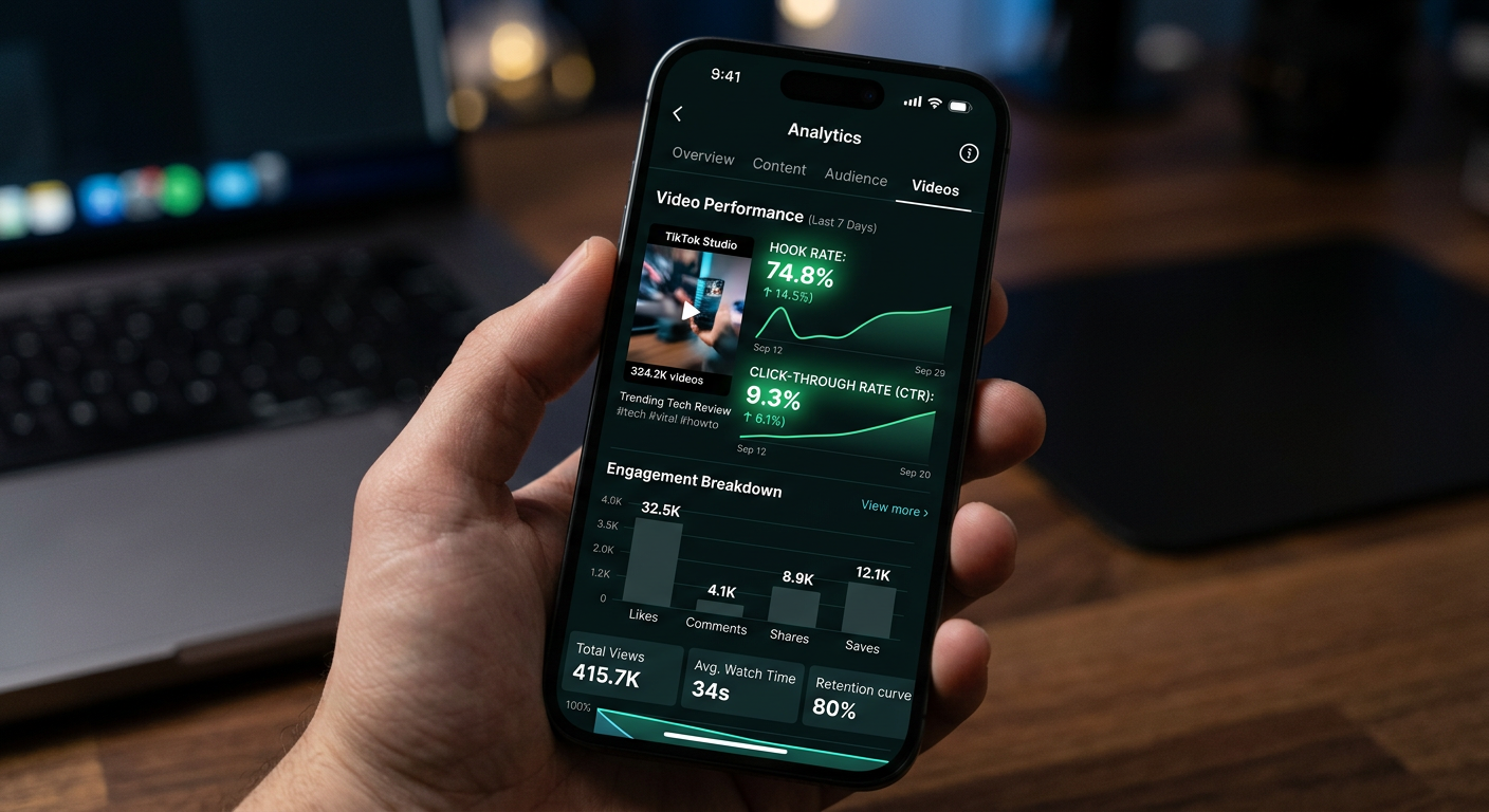 UGC reaction videos - metrics