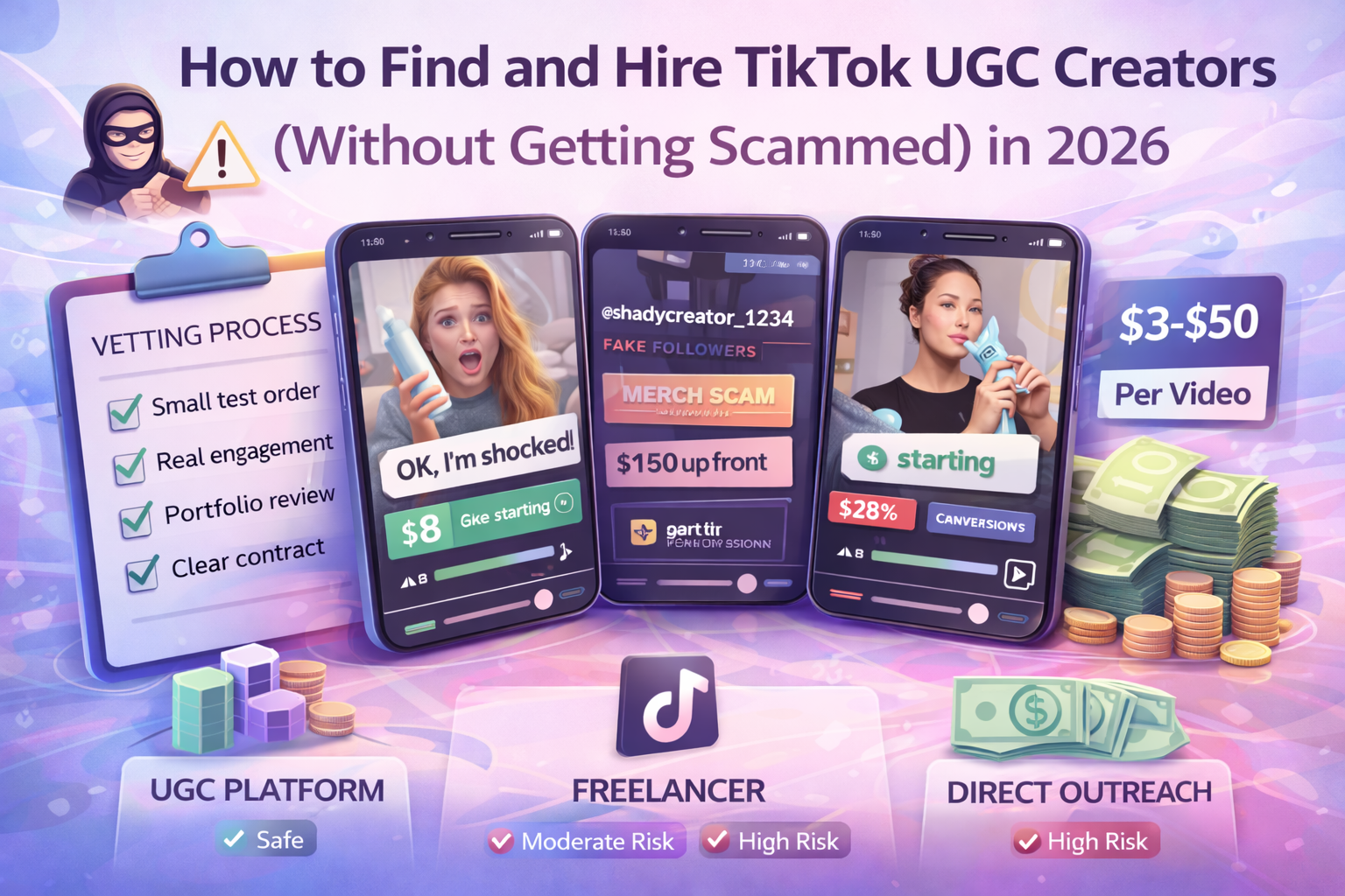 How to Find and Hire TikTok UGC Creators (Without Getting Scammed)