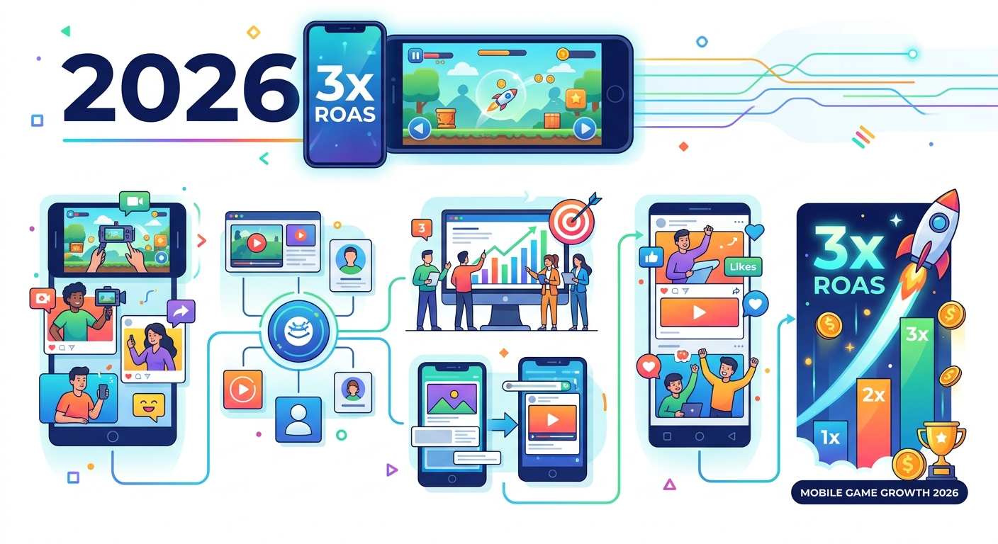 How Mobile Game Studios Use UGC to 3x ROAS in 2026 — image 1
