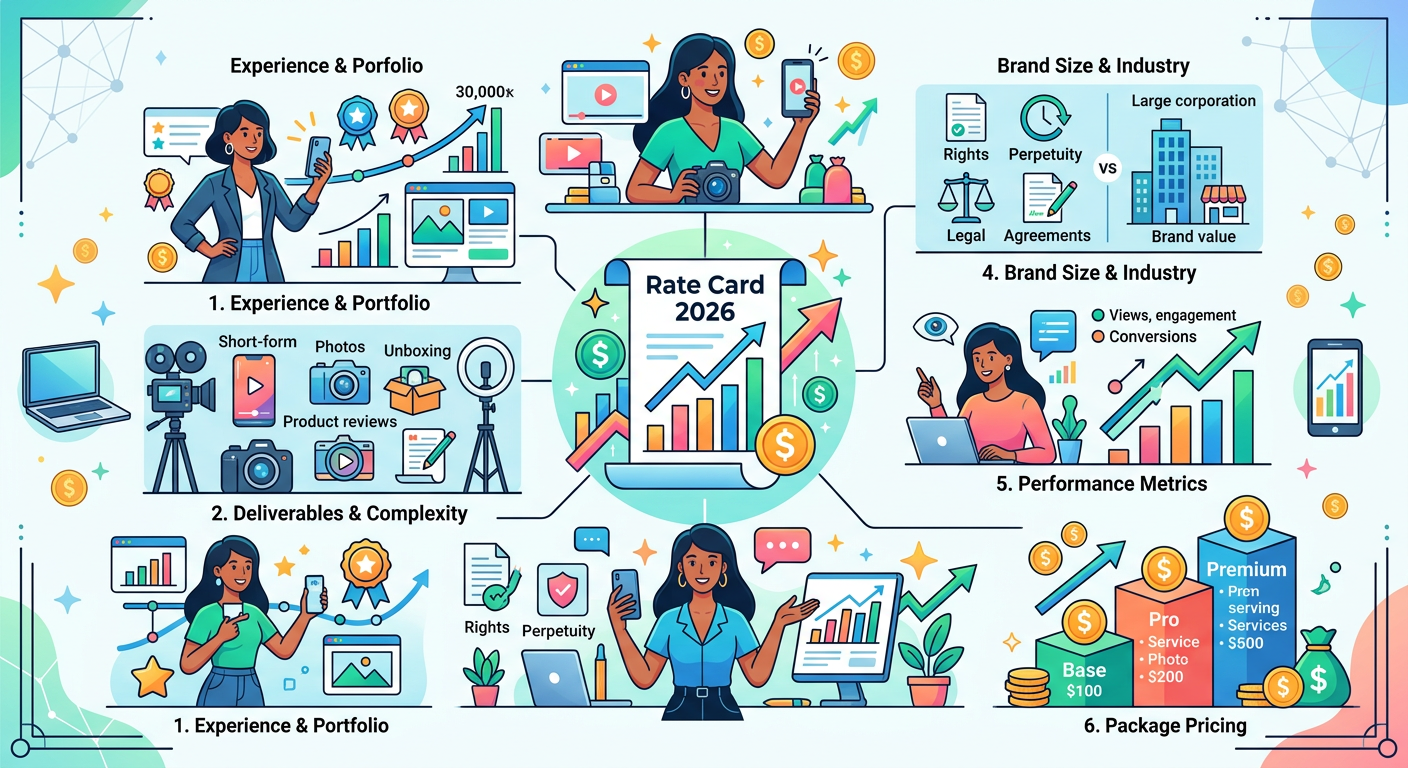 UGC Creator Rate Card: What to Charge Brands in 2026 — image 1